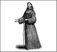 Image of a Franciscan monk