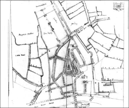 Map of Bridgwater